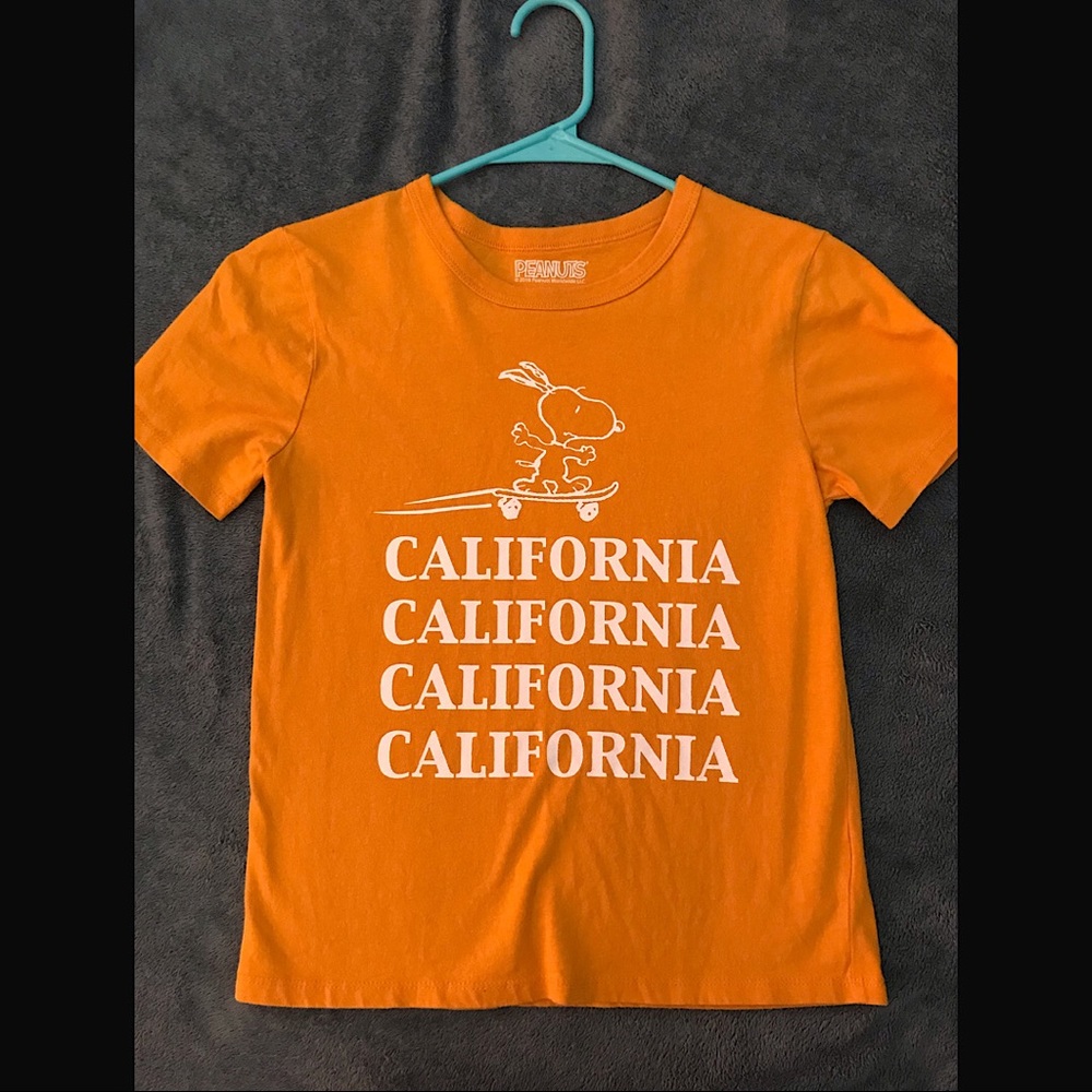 Peanuts Mustard California Tee